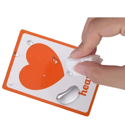 Fun and colorful shapes flashcards for kids! Waterproof and durable learning cards that help toddlers and preschoolers learn shapes easily. Ages 3+.