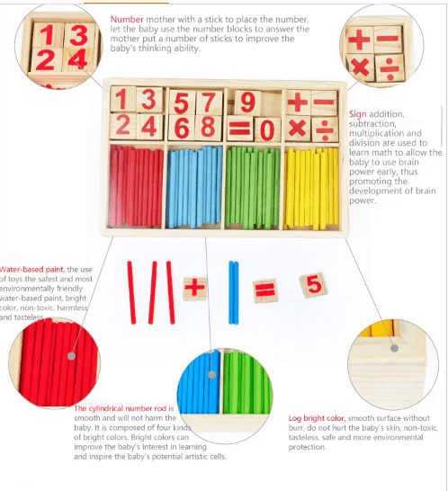 Mathematical (Numeracy) Intelligence Stick Educational Set