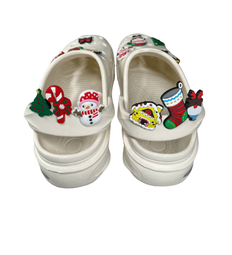 9 Piece Santa Claus/Snowman Christmas Shoes Accessories