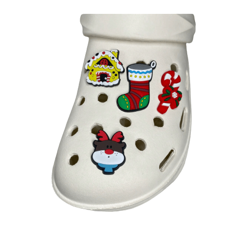 9 Piece Santa Claus/Snowman Christmas Shoes Accessories