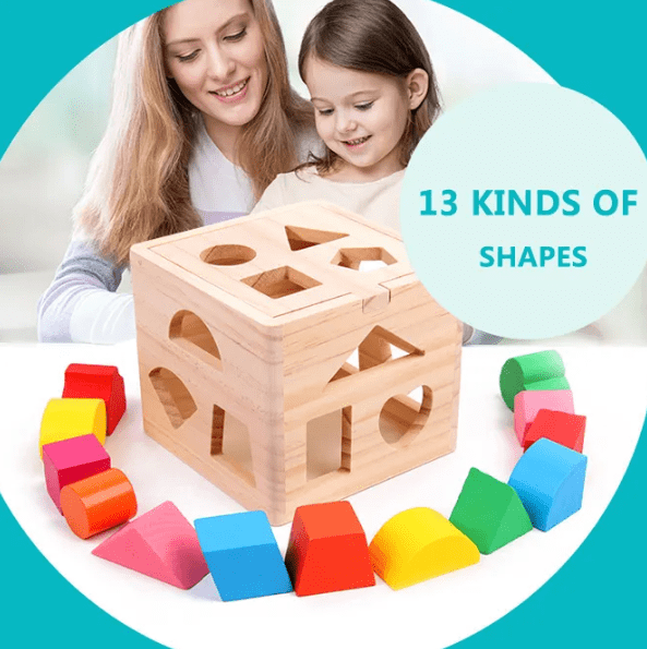 Colorful Shape Matching Educational Toy