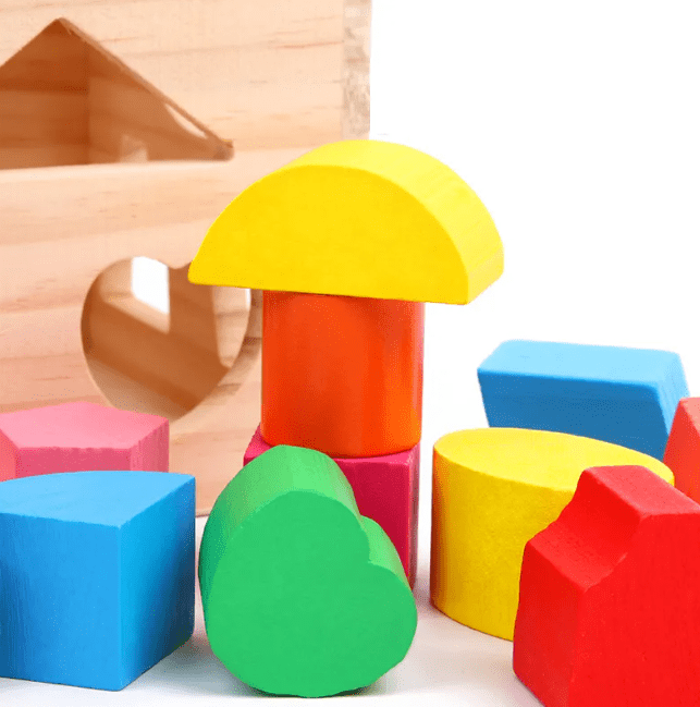 Colorful Shape Matching Educational Toy