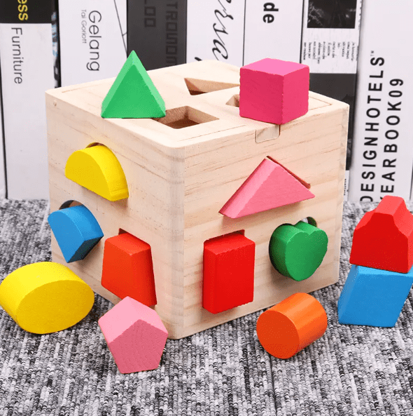 Colorful Shape Matching Educational Toy