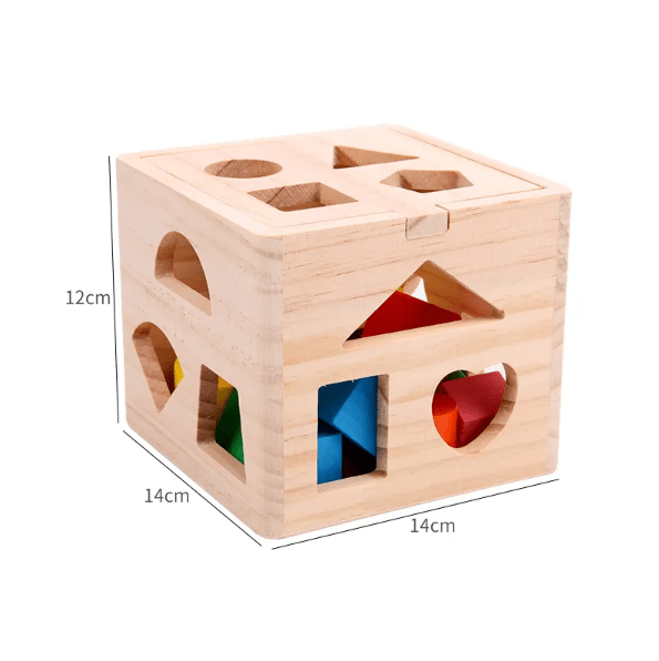 Colorful Shape Matching Educational Toy