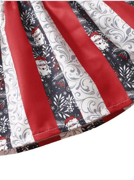 Christmas "Santa baby" dress with headband