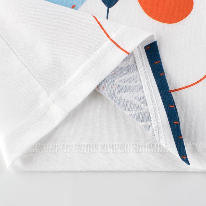 Character Panda Kids Boys Short T-Shirt White | Adorbs Online