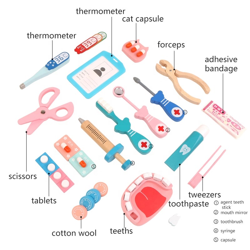 Kids doctor pretend toys