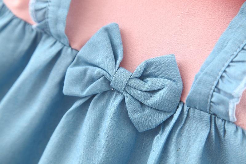 Warm Winter Autumn Girls Kids Long Sleeve Dress Pink, Blue | Adorbs Online
