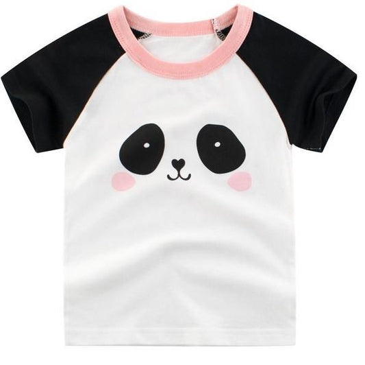 Character  Kids Girls Short Sleeve T-Shirt White | Adorbs Online