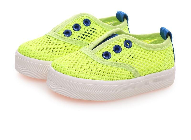 Kids Unisex Mesh Breathable Soft Sneakers Casual Shoes Light Green | Adorbs Online