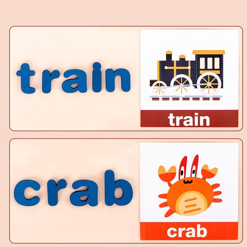 Montessori Kids Educational Toys Alphabet Learning Cards | Adorbs Online