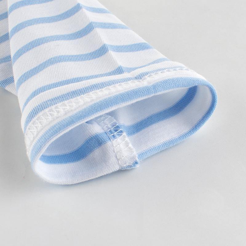 Character Kids Boys Long Sleeve T-Shirt Stripped Blue, White | Adorbs Online