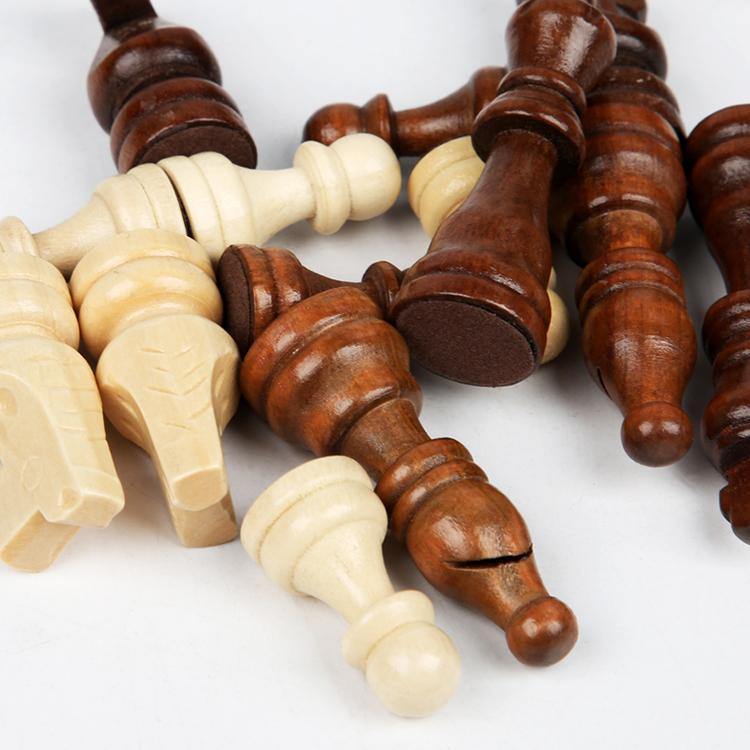 Wooden Chessboard Folding Board Chess Game International Kids Chess Game Set | Adorbs Online