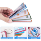 Fun and colorful shapes flashcards for kids! Waterproof and durable learning cards that help toddlers and preschoolers learn shapes easily. Ages 3+.