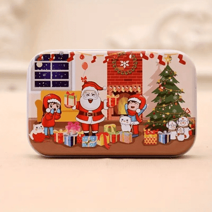 Christmas Fun Puzzle for Kids with 2 designs – Fireplace and Father Christmas. Boosts problem-solving, hand-eye coordination, and festive fun. Ages 3+.