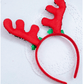 Christmas Headband For kids with shiney Reindeer Horns 