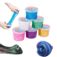 Sparkling starry galaxy slime for kids – stretchy, glittery, and safe. Perfect for sensory play, creativity, and endless squishy fun. Ages 3+.