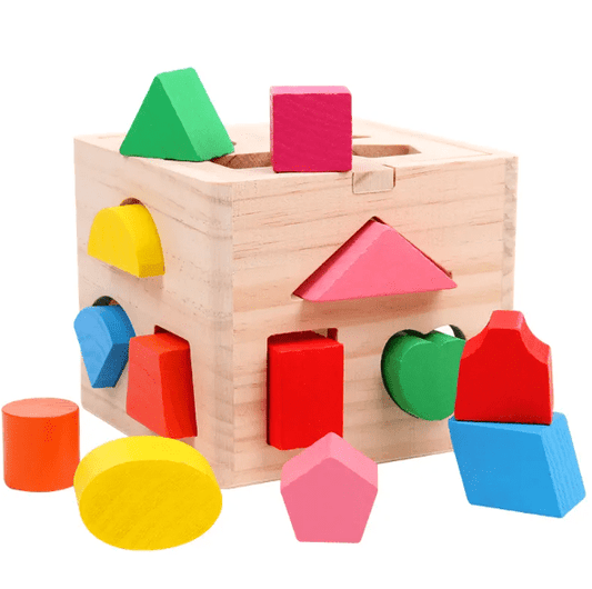Colorful Shape Matching Educational Toy