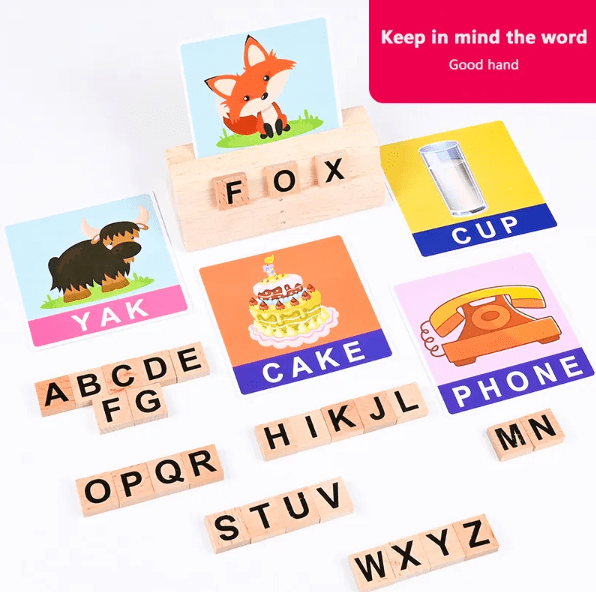 Word Literacy Spelling Educational game for kids to learn English