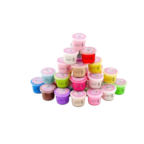 Kids clay play dough 30ml (random color) – safe, non-toxic, and perfect for toddlers. Encourages creativity, fine motor skills, and imaginative play.