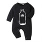 Newborn Warm Unisex Romper Black | Adorbs Online