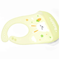 Cute silicone yellow unique bib for babies