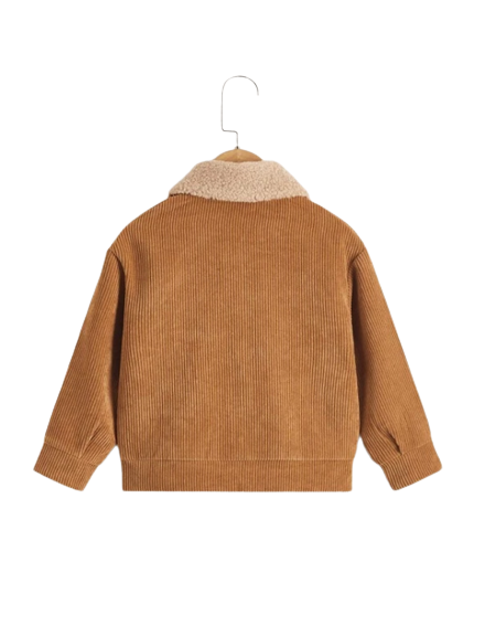 Boys Brown Corduroy Jacket