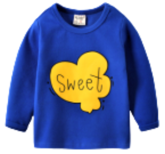 Boys Kids Long Sleeve Sweatshirt Sweater Crew Neck Blue | Adorbs Online
