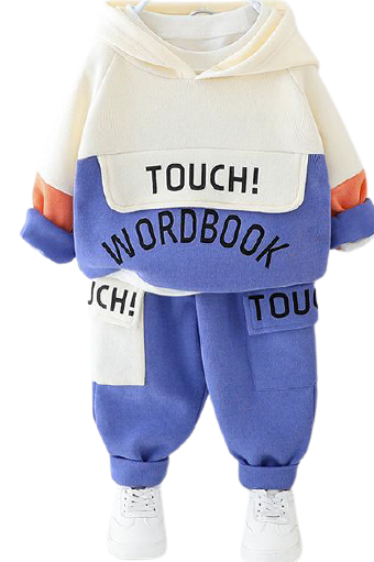 Kids Boys Tracksuit Clothing Set Blue | Adorbs Online