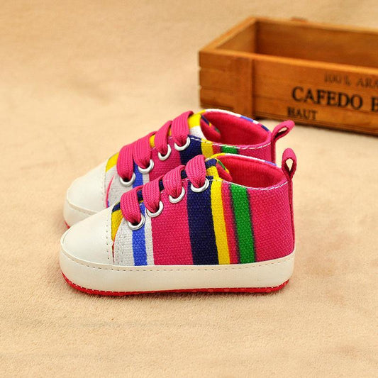 Comfortable Soft First Walker Baby Colorful Unisex Shoes | Adorbs Online