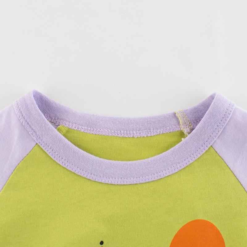 Character Kids Girls Short T-Shirt Green, Purple | Adorbs Online