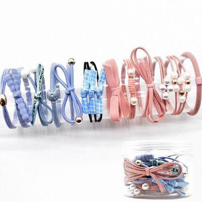 Cute, Stylish, Colorful 12 Piece Kids Hair Accessories, Hair Ties | Adorbs Online