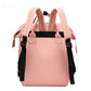 Pink Multi function mommy diaper bag backpack