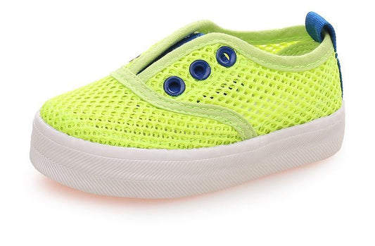 Kids Unisex Mesh Breathable Soft Sneakers Casual Shoes Light Green | Adorbs Online