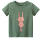 Character  Kids Girls Short Sleeve T-Shirt Green | Adorbs Online