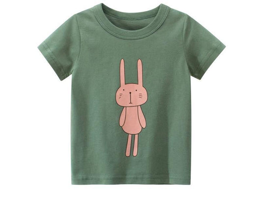 Character  Kids Girls Short Sleeve T-Shirt Green | Adorbs Online