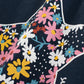 Star Design  Kids Girls Short Sleeve T-Shirt Floral, Navy Blue | Adorbs Online